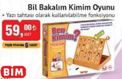 BİL BAKALIM KİMİM OYUNU BİL BAKALIM KİMİM OYUNU